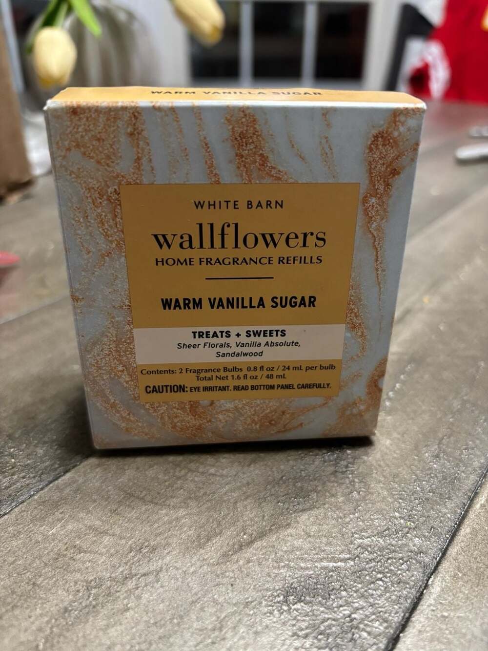 White Barn Warm Vanilla Sugar Wallflowers Home Fragrance Refills 2-Pack